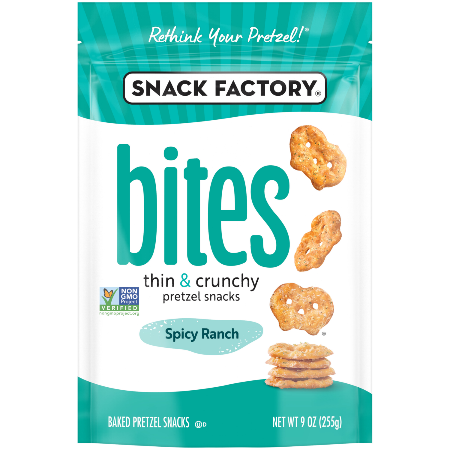 slide 1 of 2, Snack Factory Bites, 9 oz