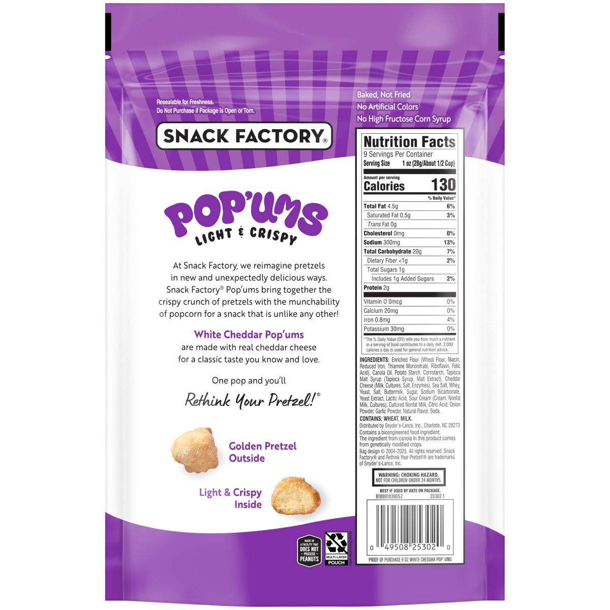 slide 2 of 2, Snack Factory Pop'Ems, 9 oz