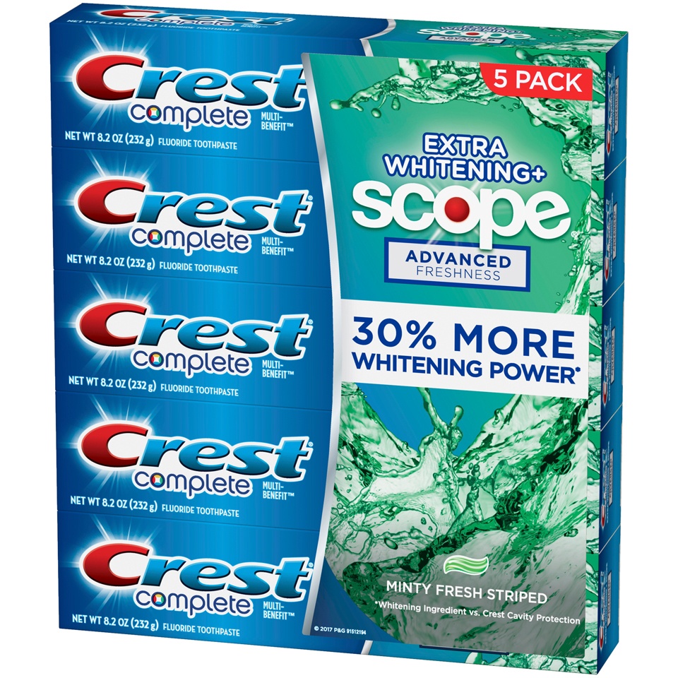 slide 2 of 2, Crest Complete Toothpaste, 