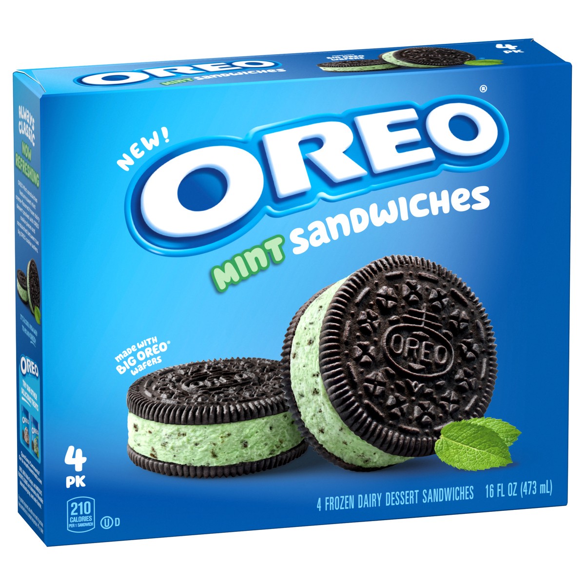 slide 11 of 13, OREO Mint Sandwiches, 4ct, 4 ct
