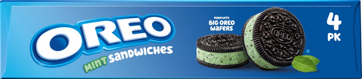 slide 6 of 13, OREO Mint Sandwiches, 4ct, 4 ct