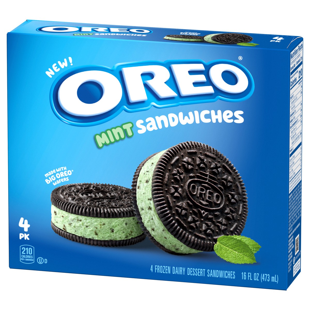 slide 2 of 13, OREO Mint Sandwiches, 4ct, 4 ct