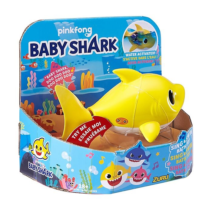 Robo Alive Baby Shark Junior Robotic Yellow