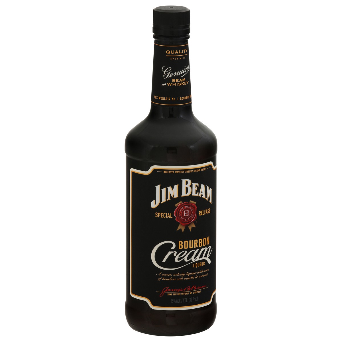 slide 7 of 9, Jim Beam Special Release Cream Bourbon Liqueur 750 ml, 750 ml