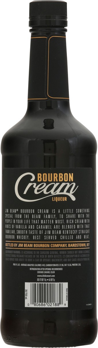 slide 6 of 9, Jim Beam Special Release Cream Bourbon Liqueur 750 ml, 750 ml