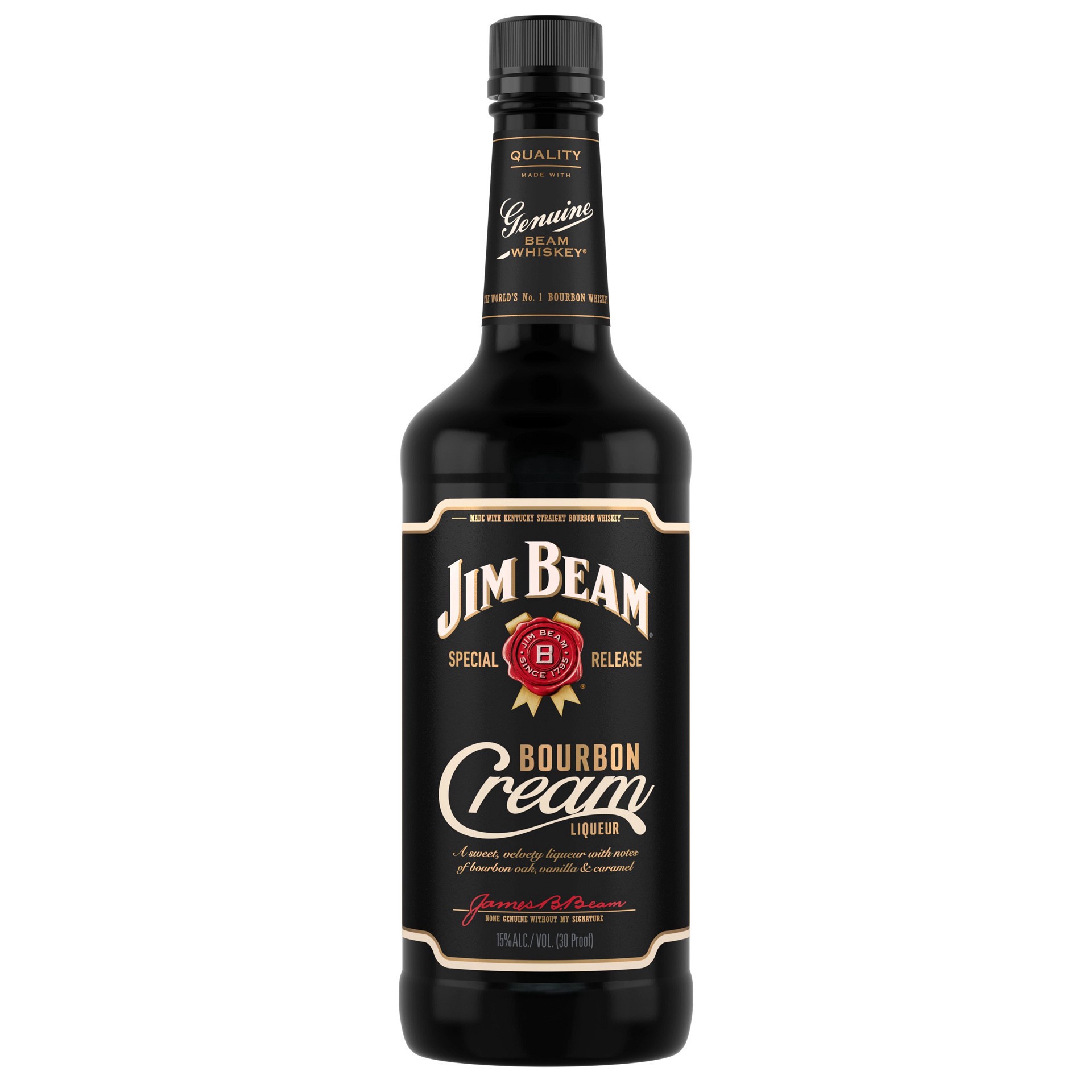 slide 1 of 9, Jim Beam Special Release Cream Bourbon Liqueur 750 ml, 750 ml