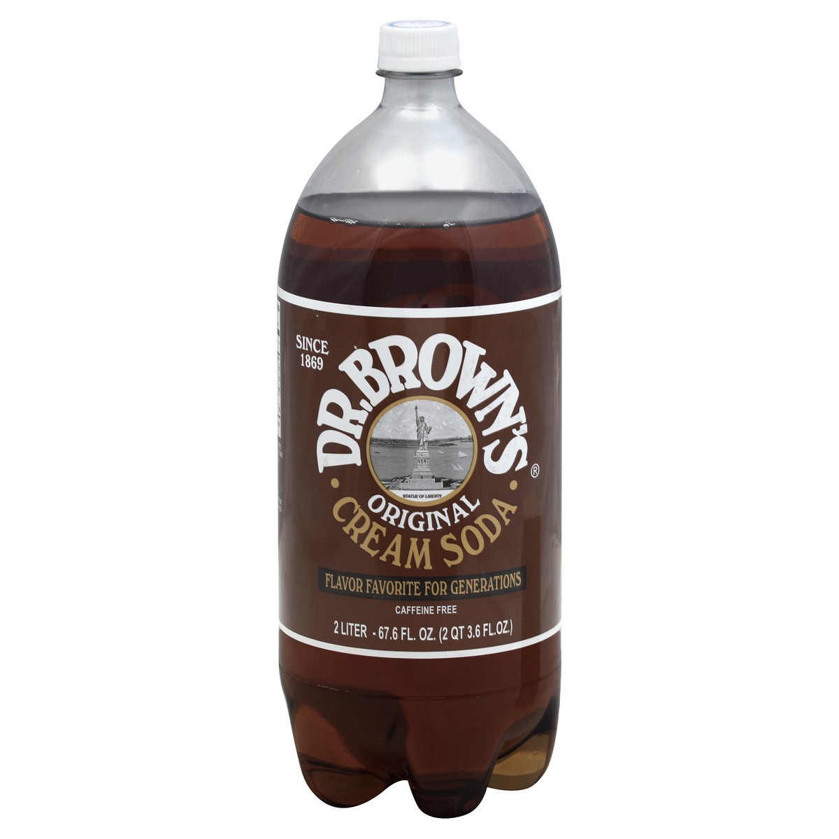 slide 3 of 4, Dr. Brown's Cream Soda- 2 liter, 2 liter