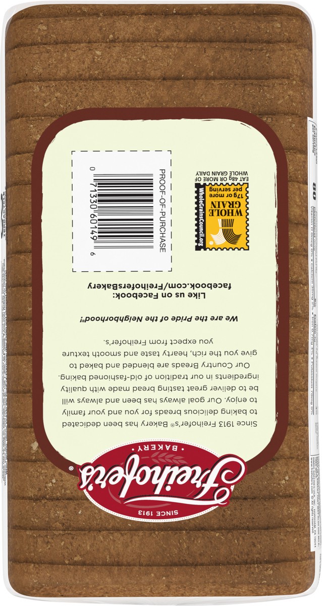 slide 2 of 7, Freihofer's Freihofer 100% Whole Wheat Bread, 24 oz, 1 cnt