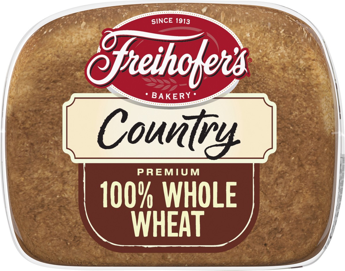 slide 3 of 7, Freihofer's Freihofer 100% Whole Wheat Bread, 24 oz, 1 cnt