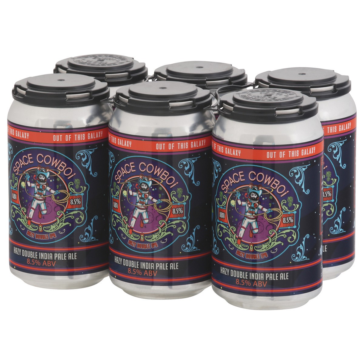 slide 3 of 4, Crooked Can Space Cowboy IPA, 6 ct