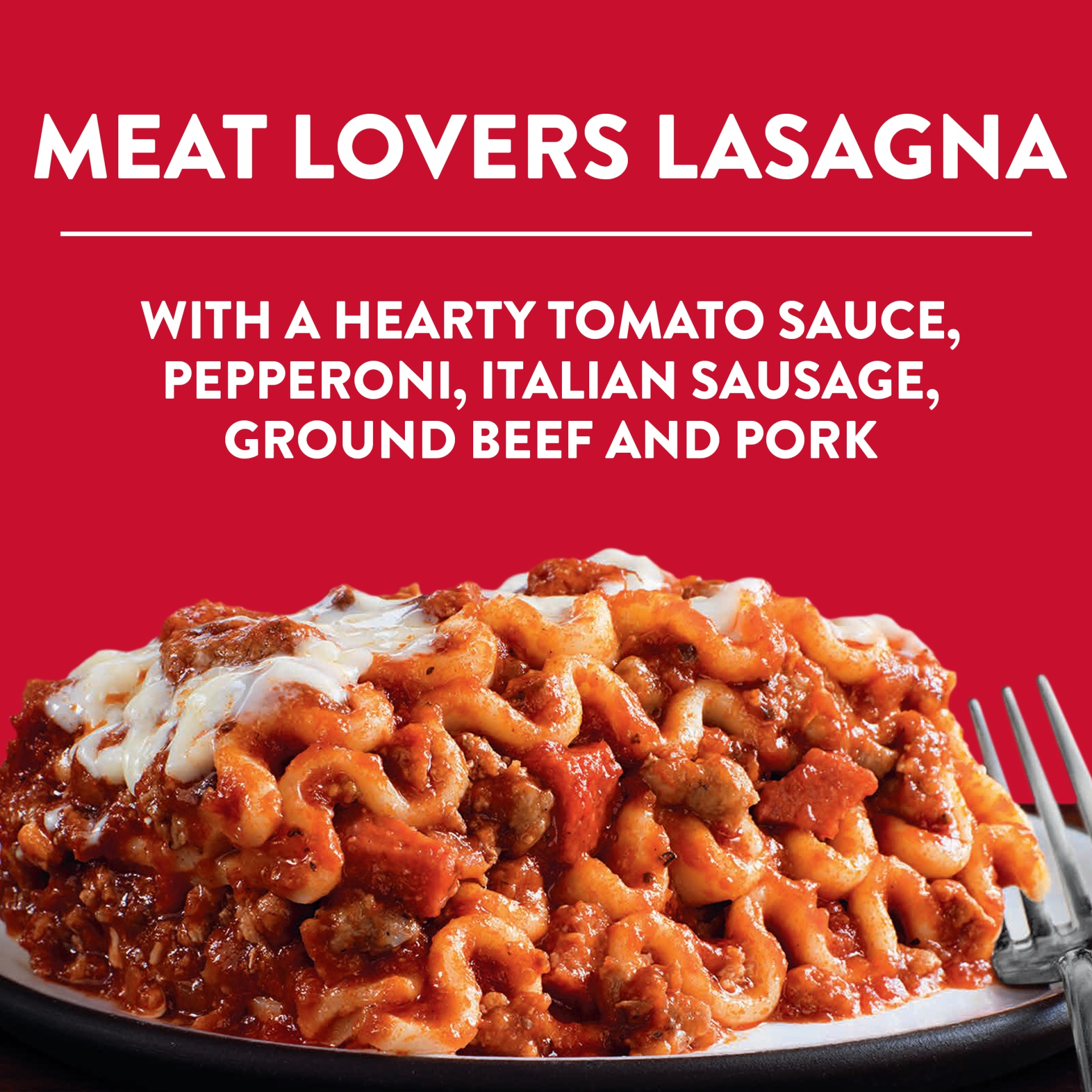 slide 5 of 13, Stouffer's Large Size Meat Lovers Lasagna, 18 oz