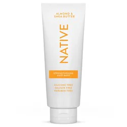Native Strengthening Hair Mask Almond & Shea Butter 6 fl Oz.