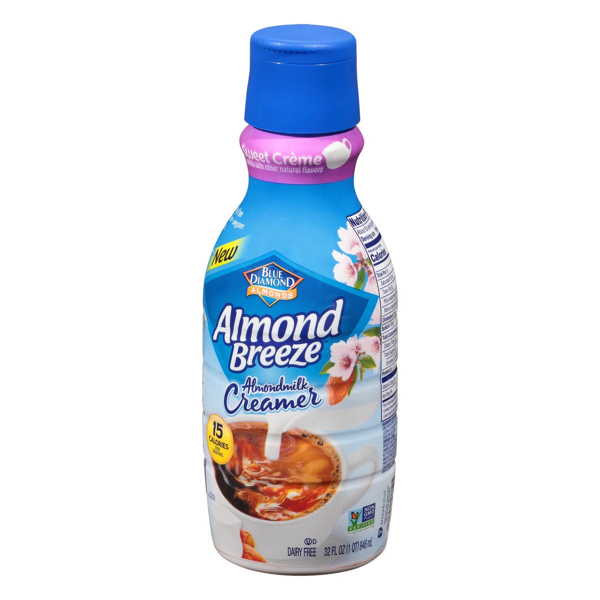 slide 5 of 9, Almond Breeze Sweet Crème Almondmilk Creamer, 32 oz, 32 fl oz