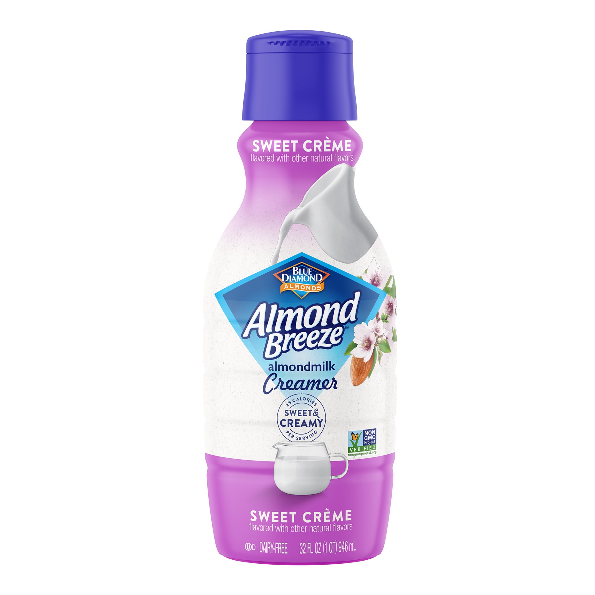 slide 1 of 9, Almond Breeze Sweet Crème Almondmilk Creamer, 32 oz, 32 fl oz