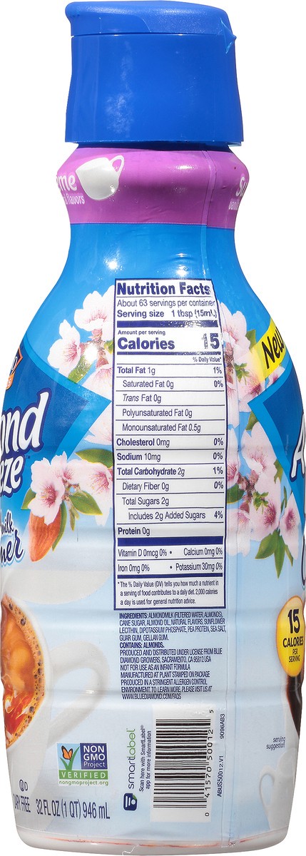 slide 8 of 9, Almond Breeze Sweet Crème Almondmilk Creamer, 32 oz, 32 fl oz