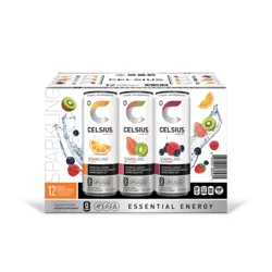 CELSIUS Energy Drink, Assorted, Sparkling, Variety Pack