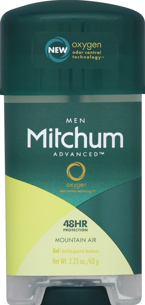 slide 1 of 3, Mitchum Mountain Air Clear Gel Anti-Perspirant, 2.25 oz