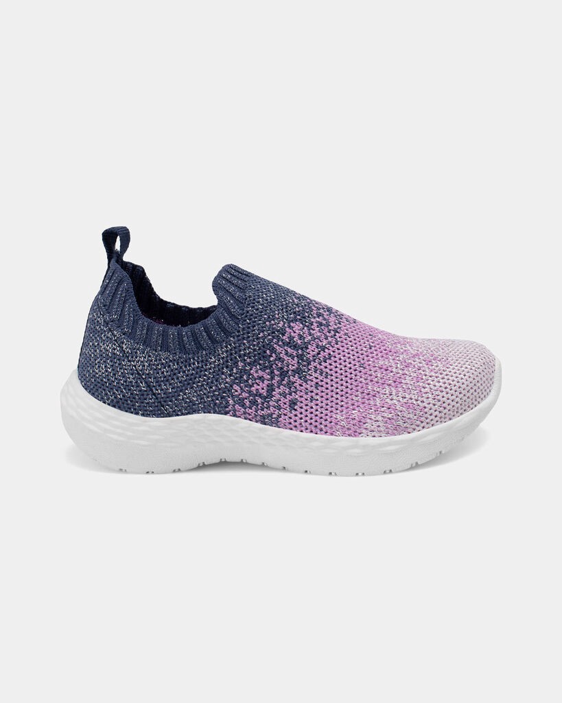 slide 5 of 6, Carter's Toddler Girl Ombre Athletic Shoes - Purple Multi 8, 1 ct
