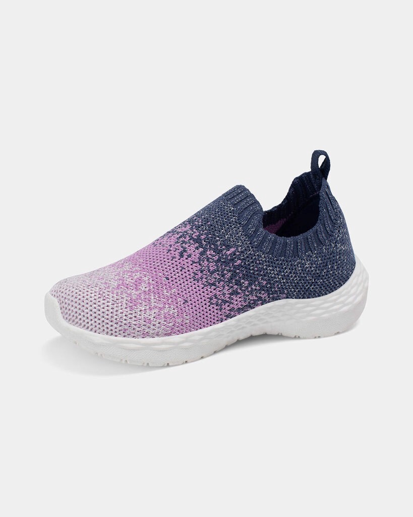 slide 6 of 6, Carter's Toddler Girl Ombre Athletic Shoes - Purple Multi 8, 1 ct