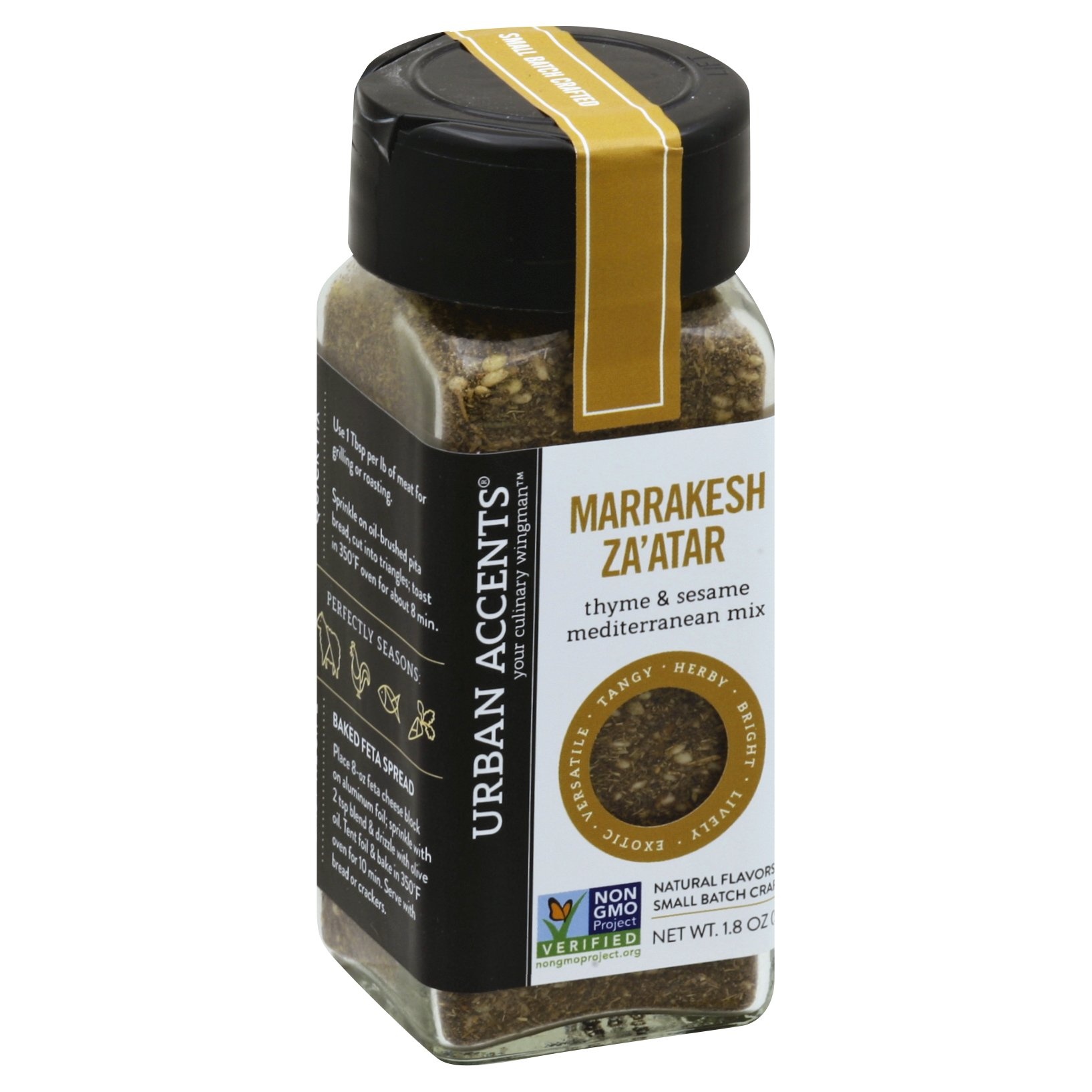 slide 1 of 2, Urban Accents Marrakesh Za'atar Thyme and Sesame Mediterranean Mix, 1.8 oz