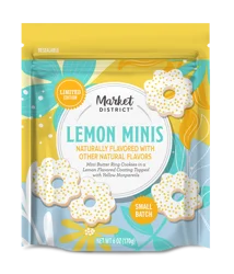 Market District Lemon Mini Cookies