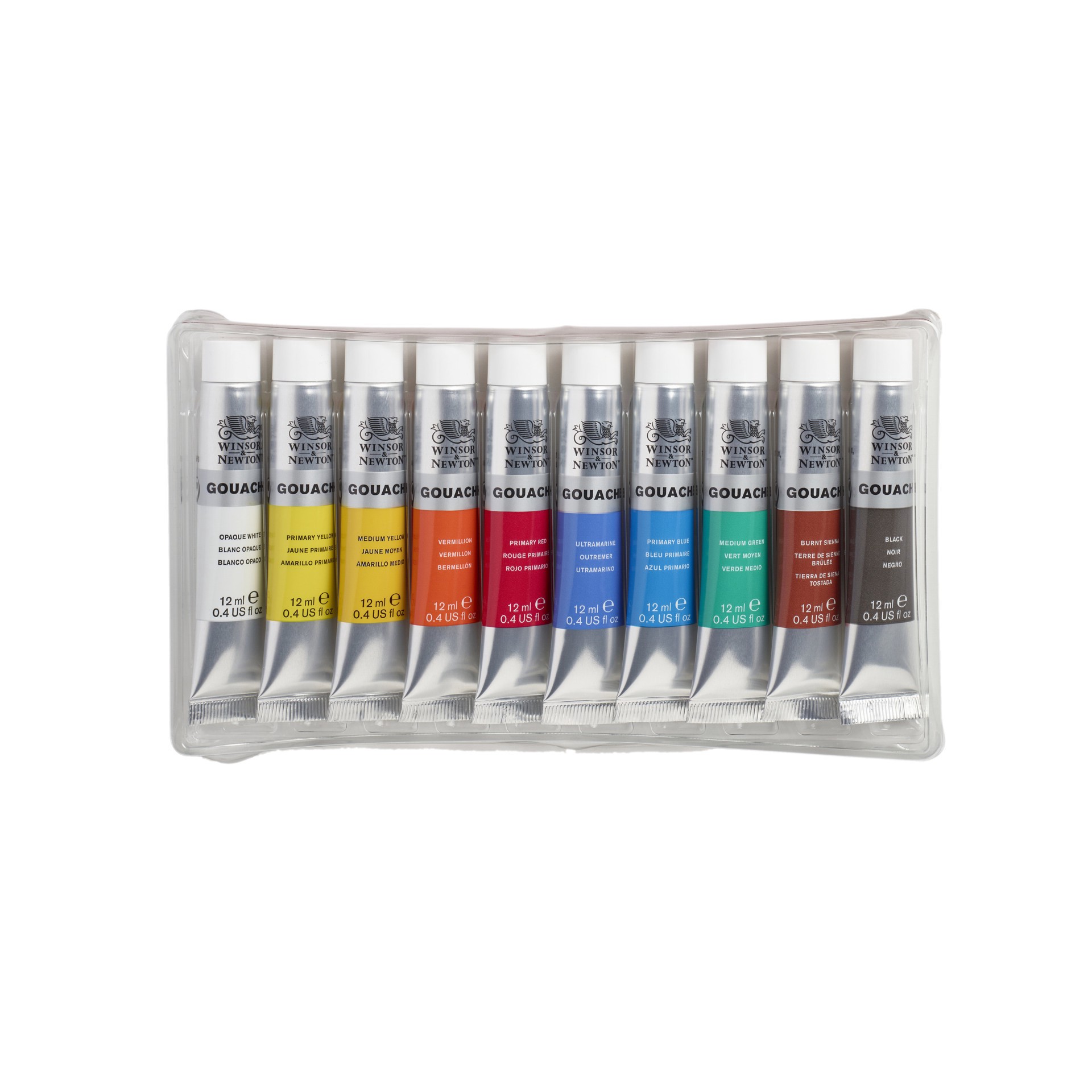 slide 8 of 8, Winsor & Newton Gouache Paint Set, 0.4 fl oz