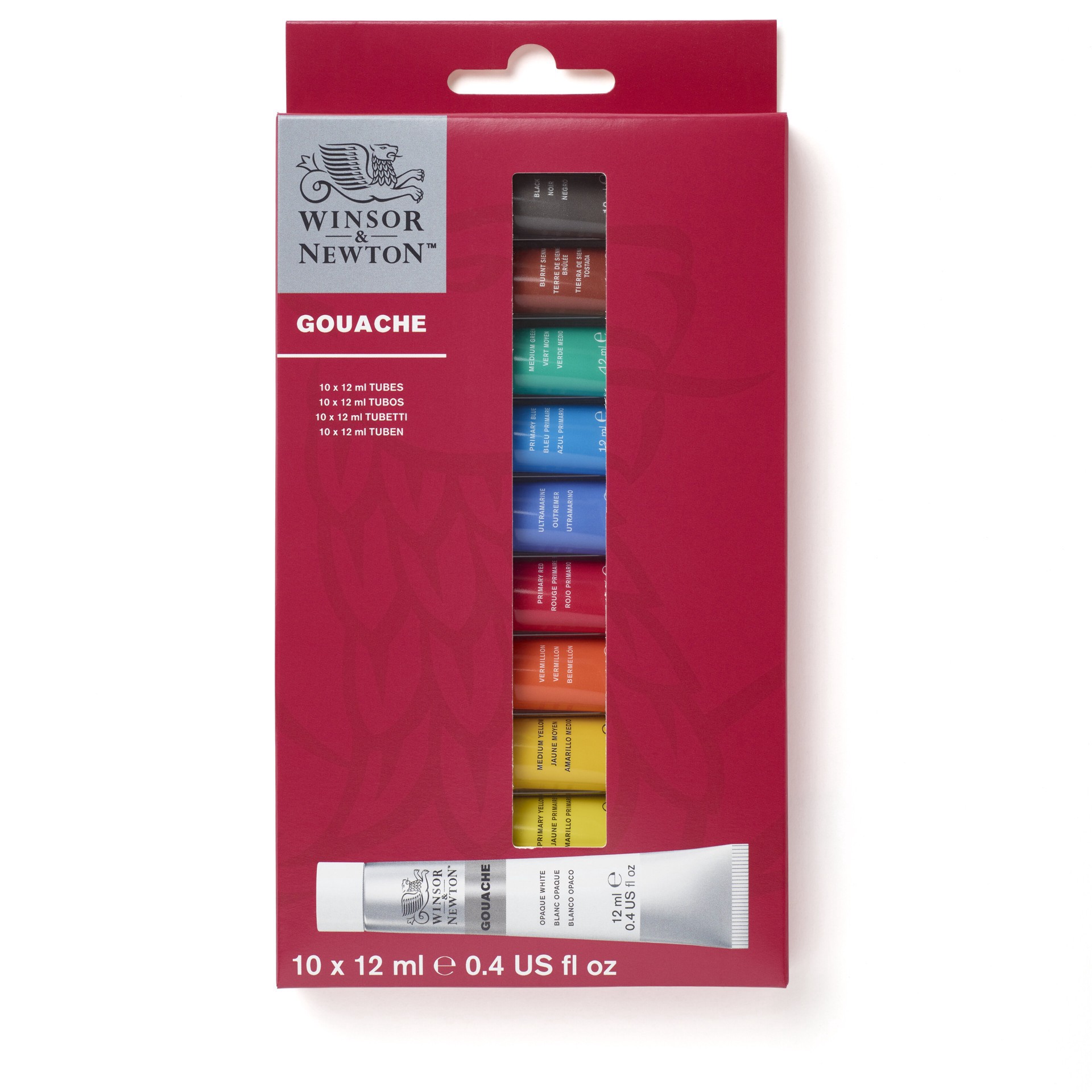 slide 3 of 8, Winsor & Newton Gouache Paint Set, 0.4 fl oz