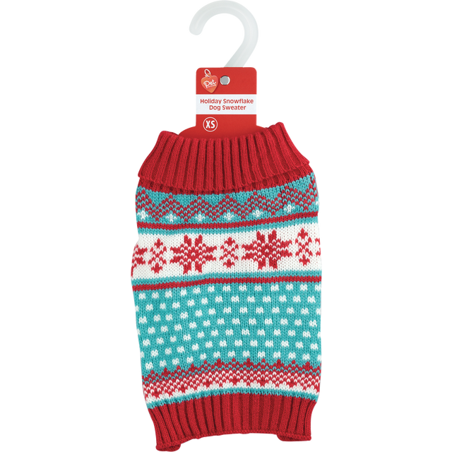 slide 1 of 1, Xmas Sweater Snowflake, 1 ct