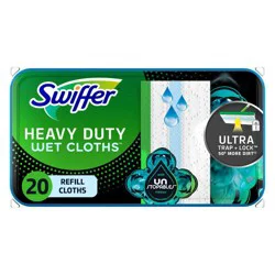 Swiffer Unstopables Fresh Heavy Duty Wet Cloths Refill - 20ct