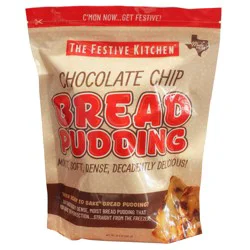 Festive Kitchen Chocolate Chip Bread Pudding