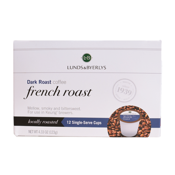 slide 1 of 1, L&B K-Cups French Roast Coffee - 12 ct, 12 ct