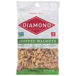 Diamond of California Chopped Walnuts 4 oz