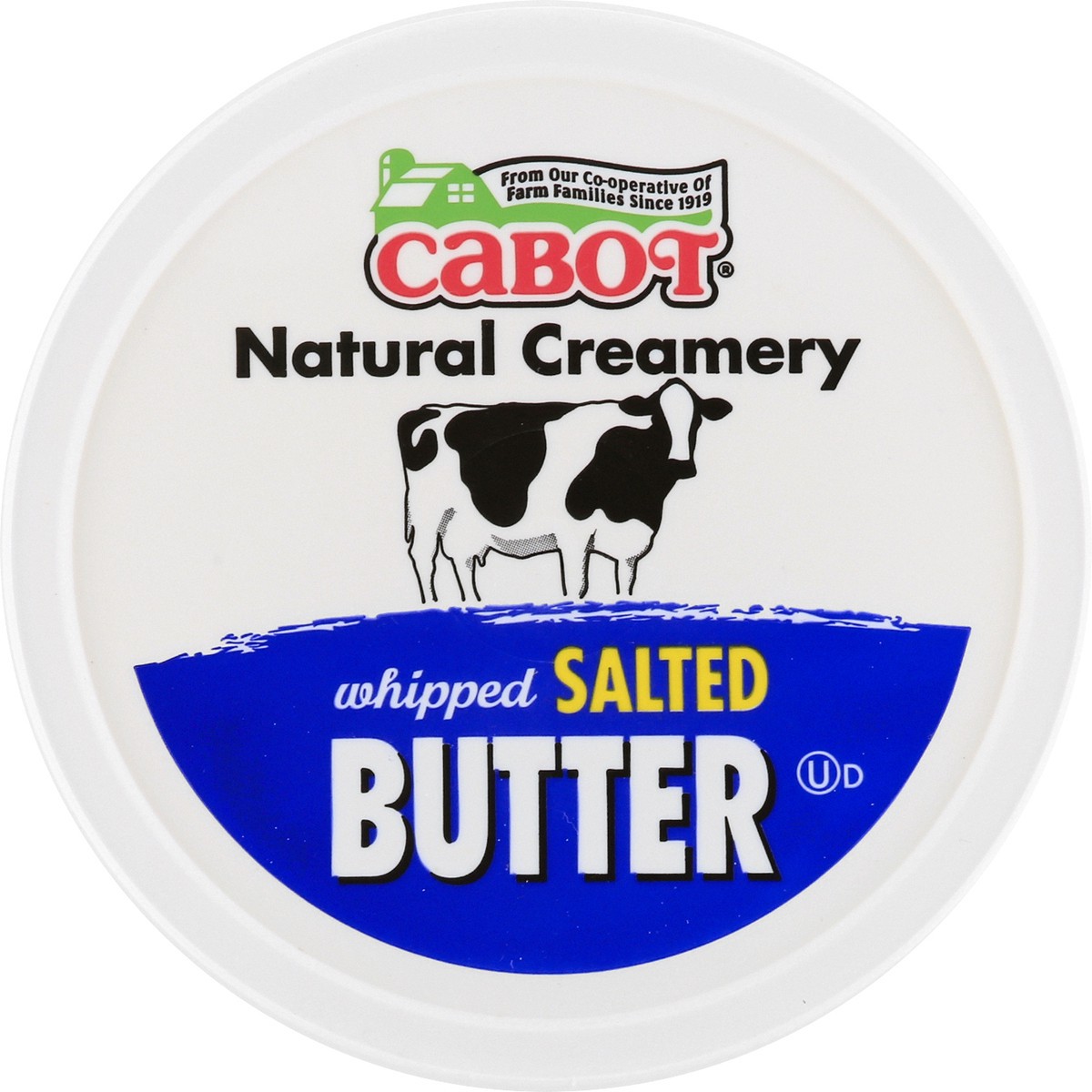 slide 12 of 13, Cabot Butter Whipped Tub Salted, 1 ct