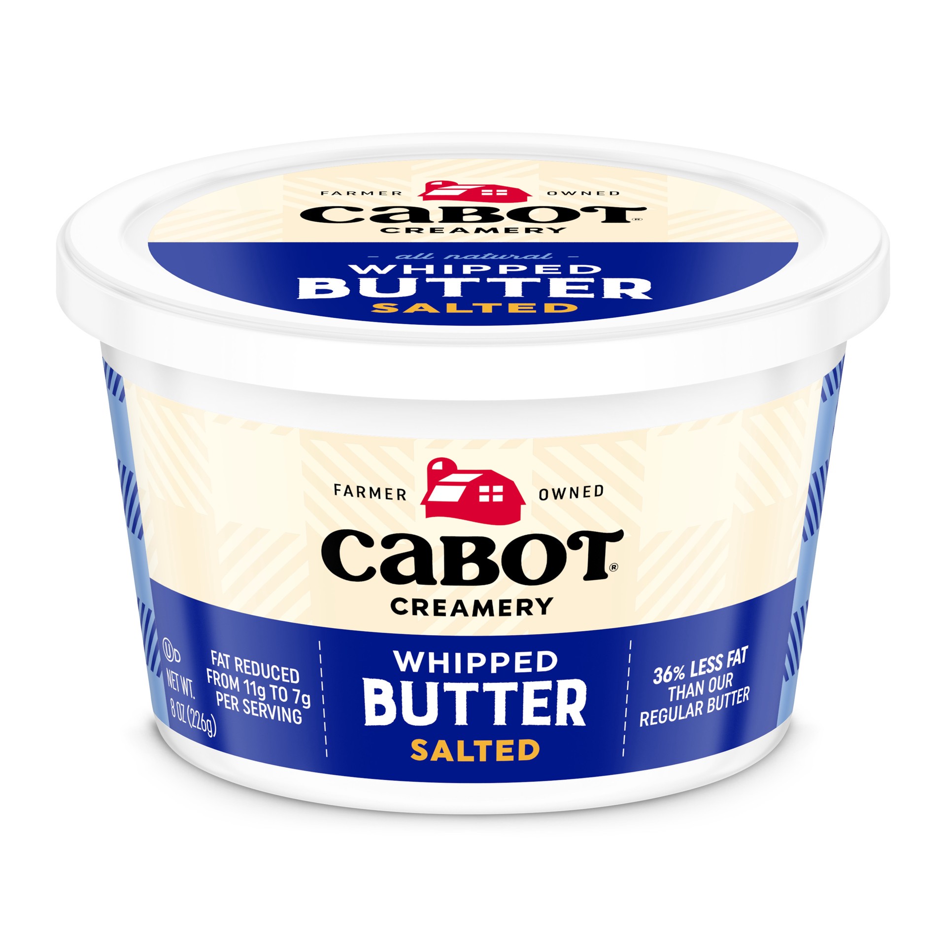 slide 1 of 13, Cabot Creamery Whipped Salted Butter 8 oz (Refrigerated), 8 oz