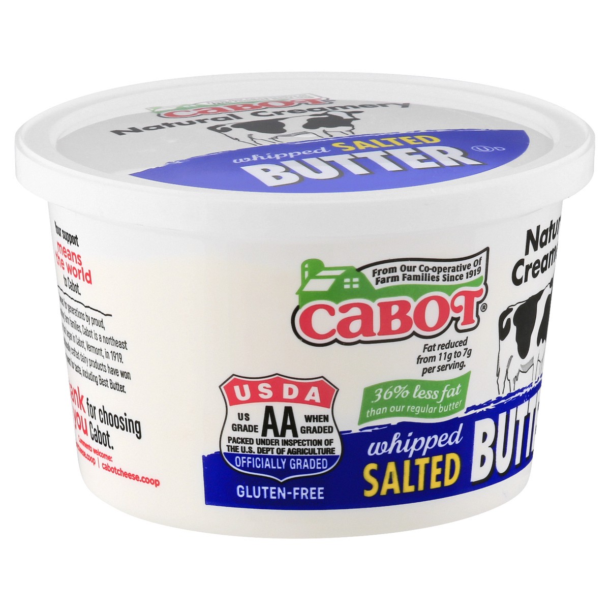 slide 5 of 13, Cabot Whipped Salted Butter 8 oz, 8 oz