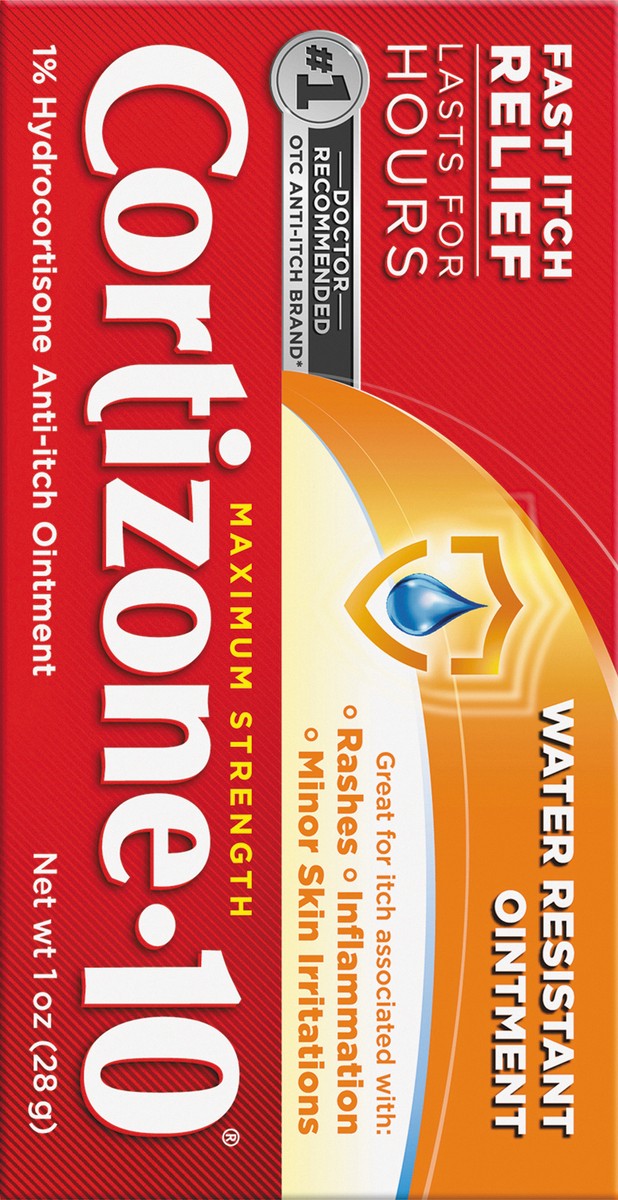 slide 3 of 7, Cortizone-10 Maximum Strength Hydrocortisone Ointment, 1 oz