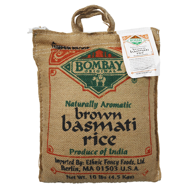 slide 1 of 2, Bombay Brown Basmati Rice, 160 oz