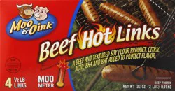 Moo & Oink Beef Links - 4 ea