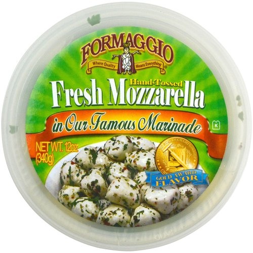 slide 1 of 1, Formaggio Fresh Mozzarella Famous Marinated Salad, 12 oz