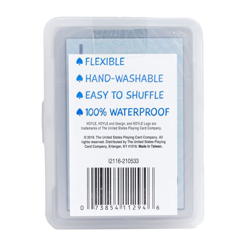 slide 4 of 6, Hoyle Waterproof Playing Cards, 1 ct