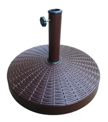 Hd Designs Outdoors Patio Furniture Umbrella Base - Brown