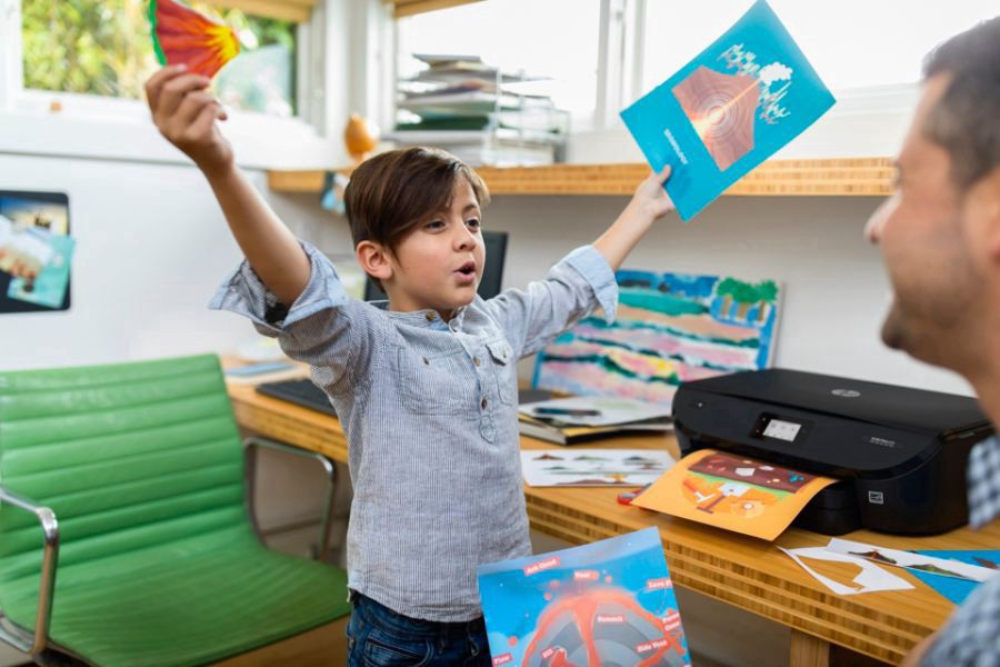 slide 6 of 7, HP Everyday Glossy Photo Paper, 8-1/2" x 11", 50 ct