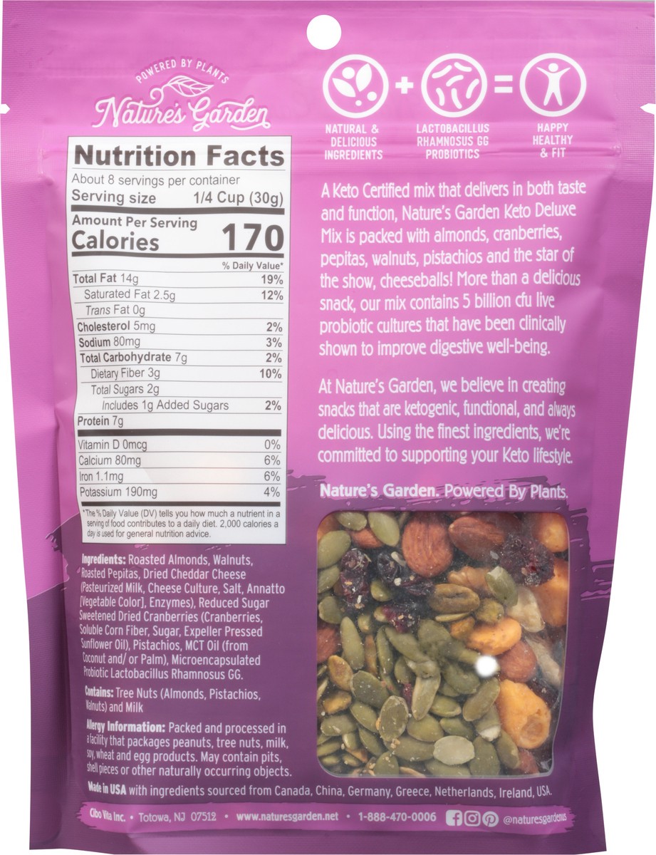 slide 8 of 13, Nature's Garden Keto Deluxe Mix - 8 oz, 8 oz