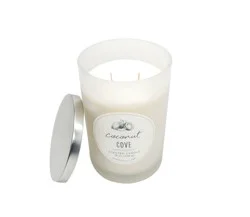 HD Designs Coconut Cove Jar Candle