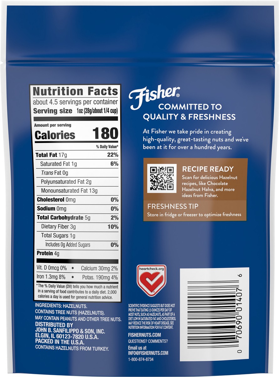 slide 5 of 9, Fisher Chopped Hazelnuts, 4.52 oz