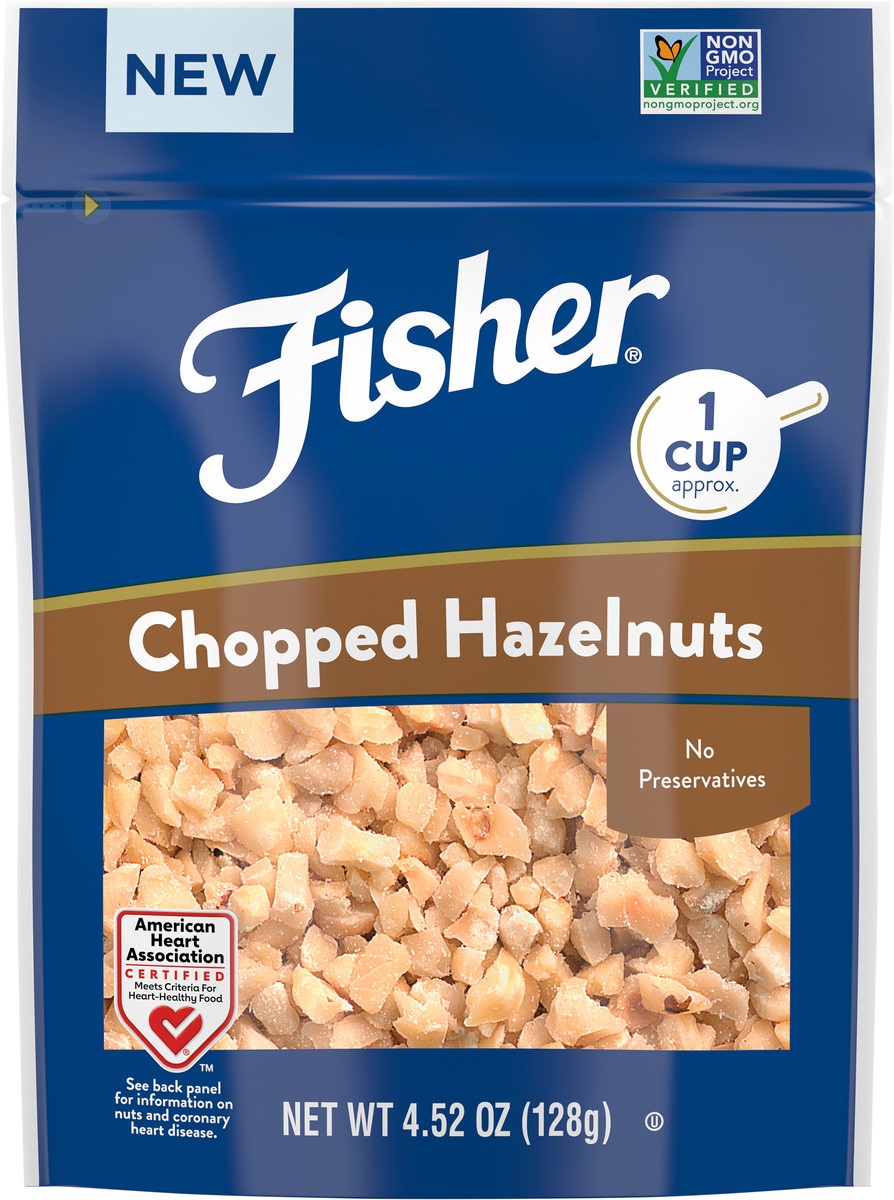 slide 6 of 9, Fisher Chopped Hazelnuts, 4.52 oz