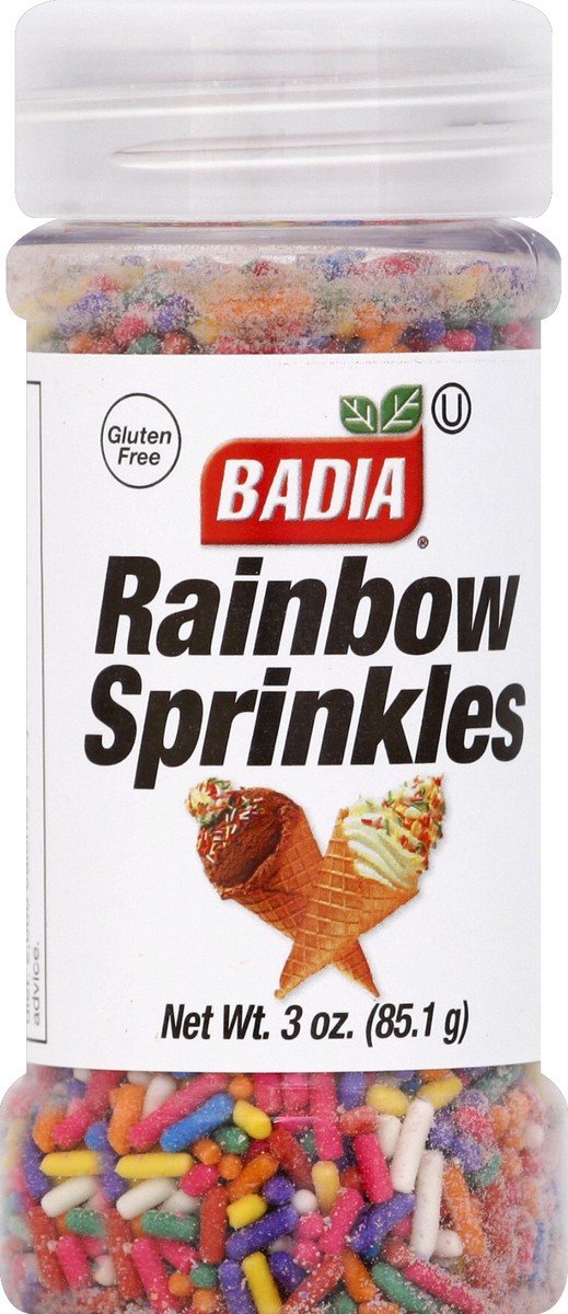 slide 2 of 2, Badia Sprinkles, Rainbow, 3 oz