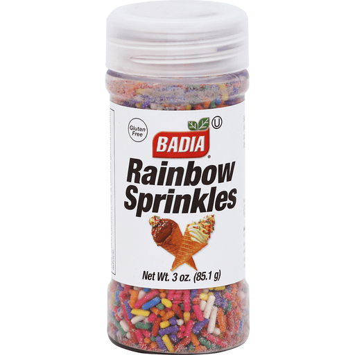 slide 1 of 2, Badia Sprinkles, Rainbow, 3 oz