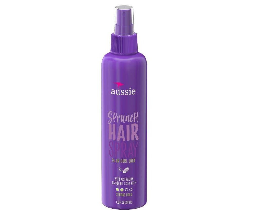 slide 3 of 3, Aussie Sprunch Hairspray, 8.5 fl oz
