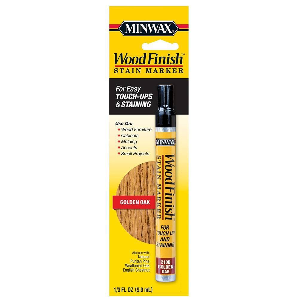 slide 1 of 3, Minwax Stain Marker - Golden Oak, 1/3 oz